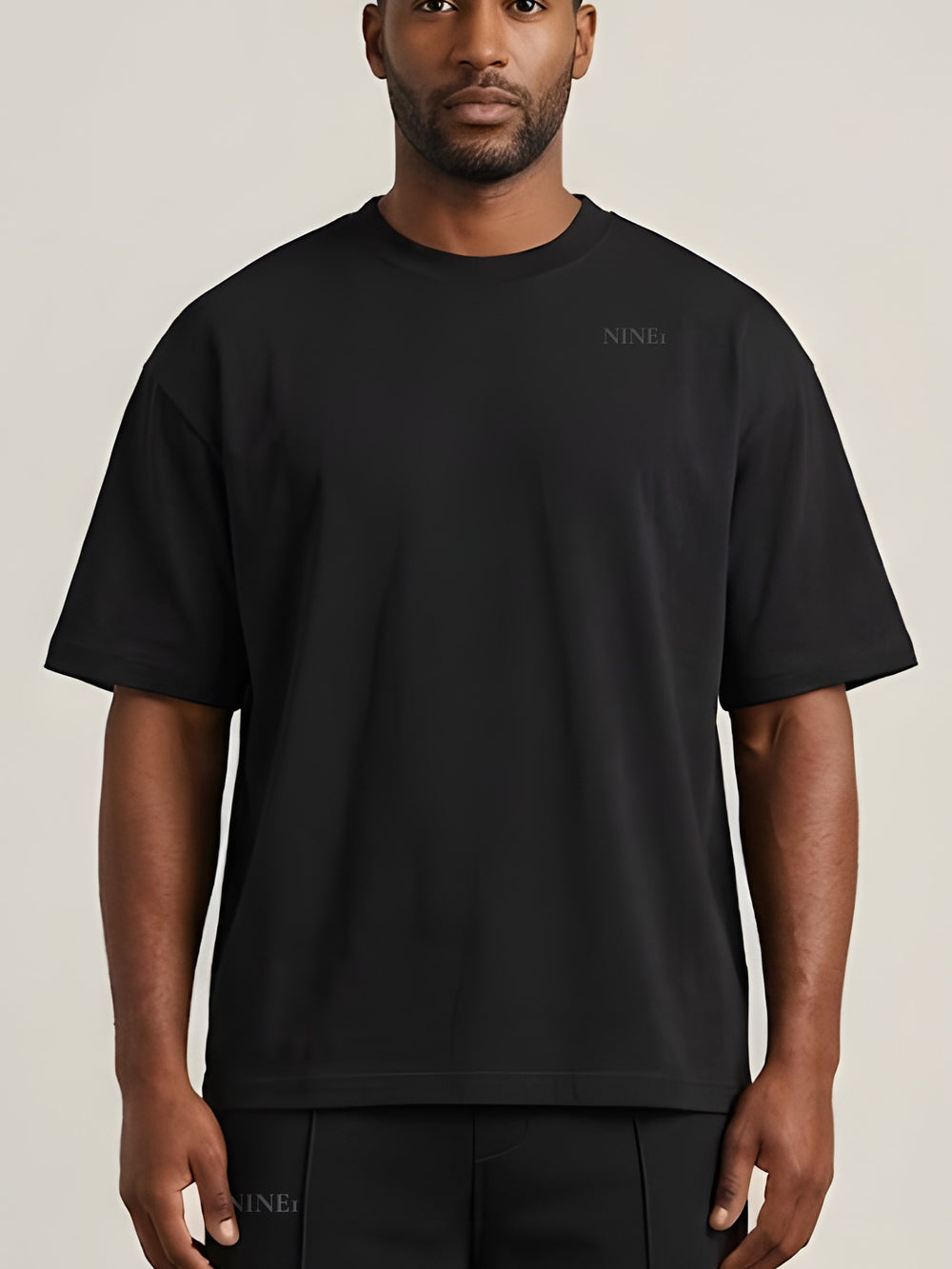 NINE1 Dial oversized tee, front