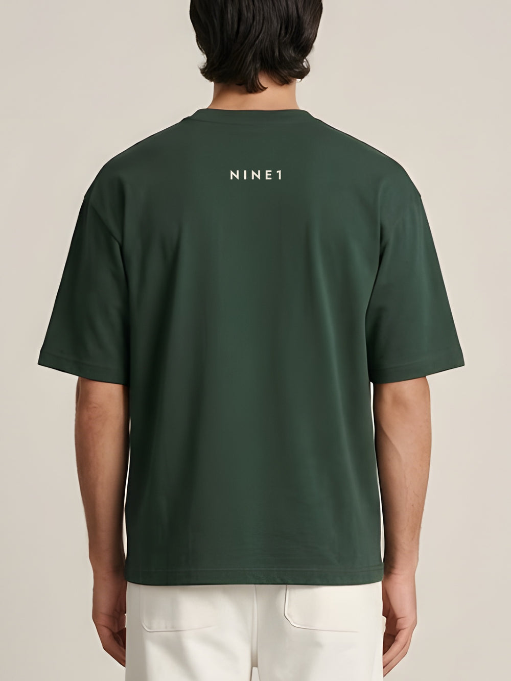 NINE1 Gallery oversized tee, back